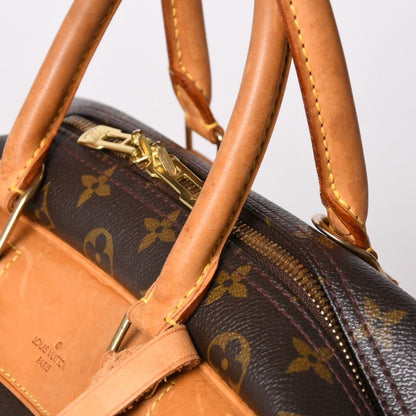 Louis Vuitton Deauville Handbag Monogram Brown — view 3