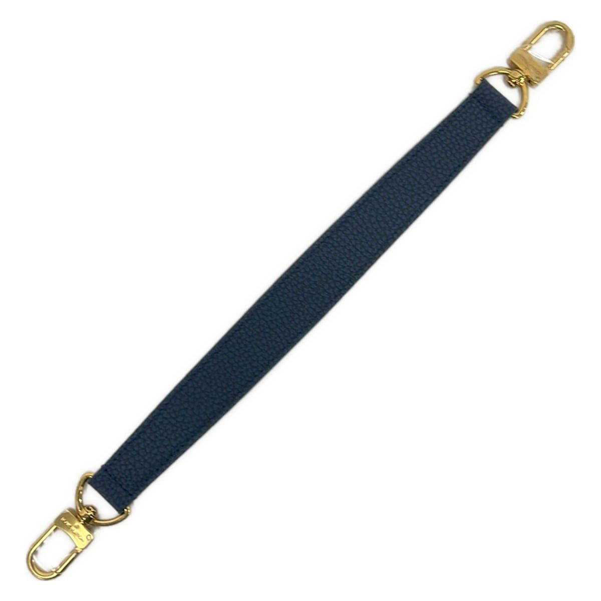 Louis Vuitton Shoulder Strap Navy Hand Leather