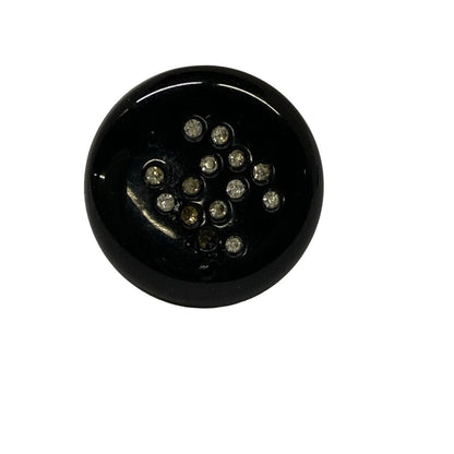 Chanel Earrings CC Logo Black Clear — view 4