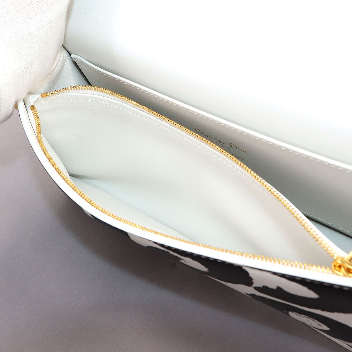 Dior Miss Flap Shoulder Bag Leather White — view 8