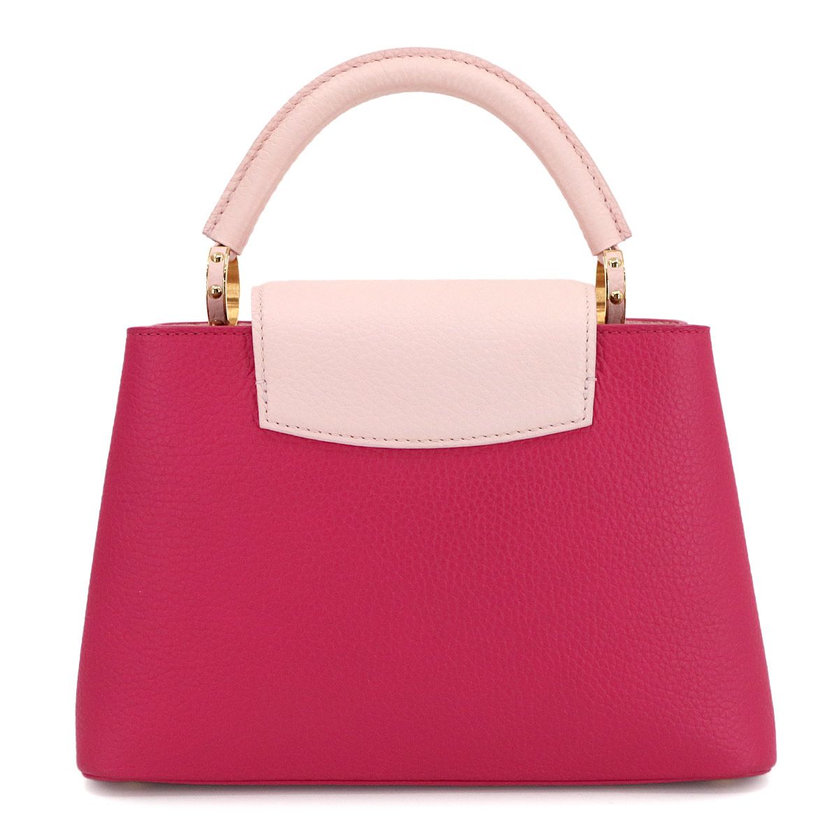 Louis Vuitton Capucines BB 2-Way Bag Taurillon Leather Pink — view 3