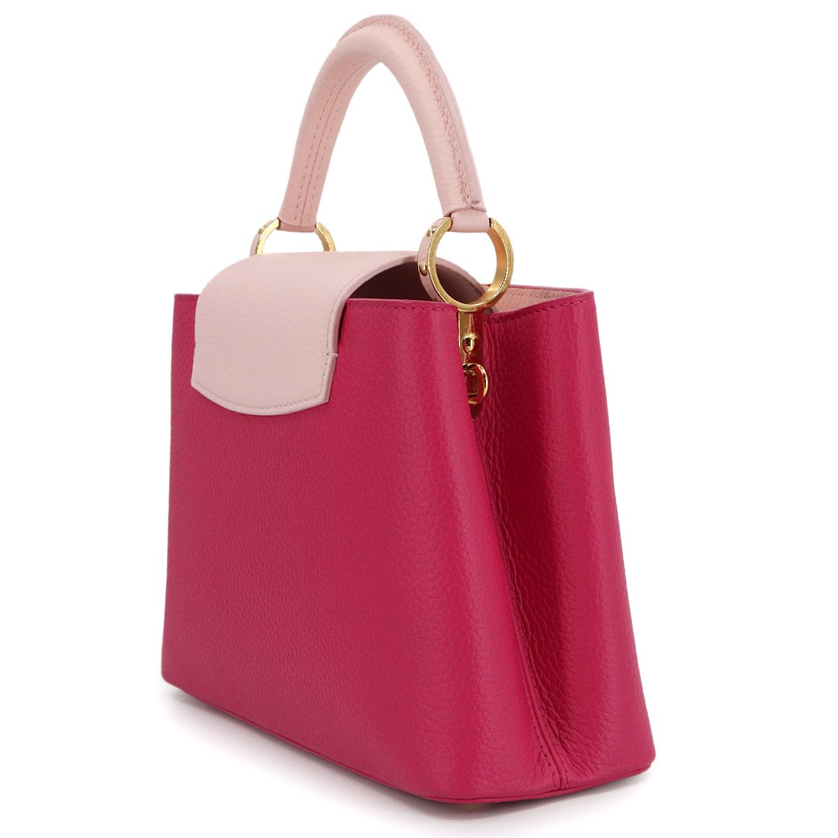 Louis Vuitton Capucines BB 2-Way Bag Taurillon Leather Pink — view 4