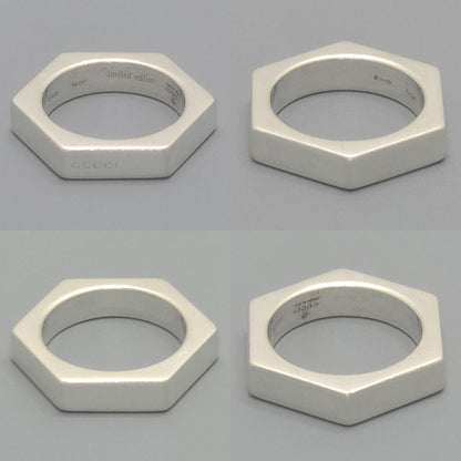 Gucci Hexagon Ring Limited Edition Sterling Silver Hexagonal — view 3