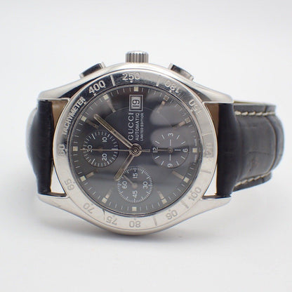 Gucci 503 Chrono Limited Edition Chronograph Watch Blue Dial External Pawn — view 2