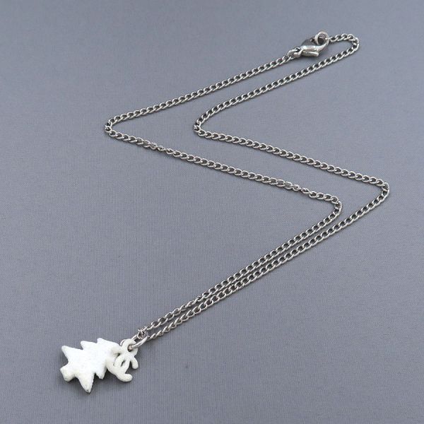 Chanel Necklace Silver