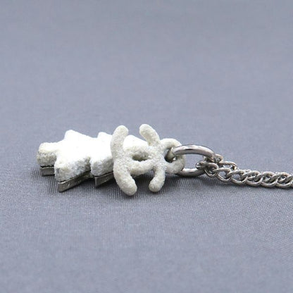 Chanel Necklace Silver — view 3