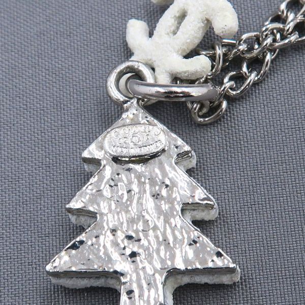 Chanel Necklace Silver — view 8