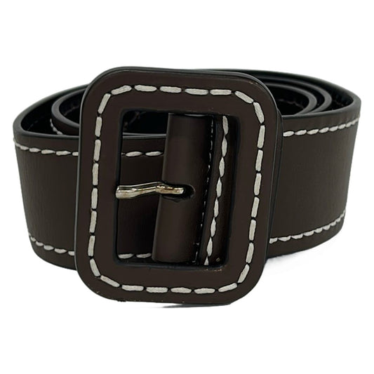 Prada Belt 30 75 Dark Brown Leather