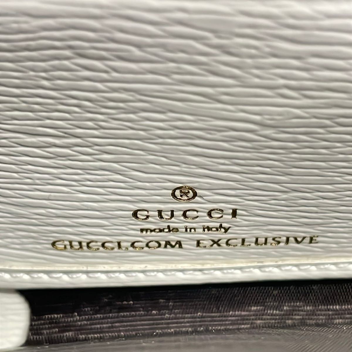 Gucci Wallet Ivory Dark Green Multi Snake Butterfly Zip Around Leather — view 5