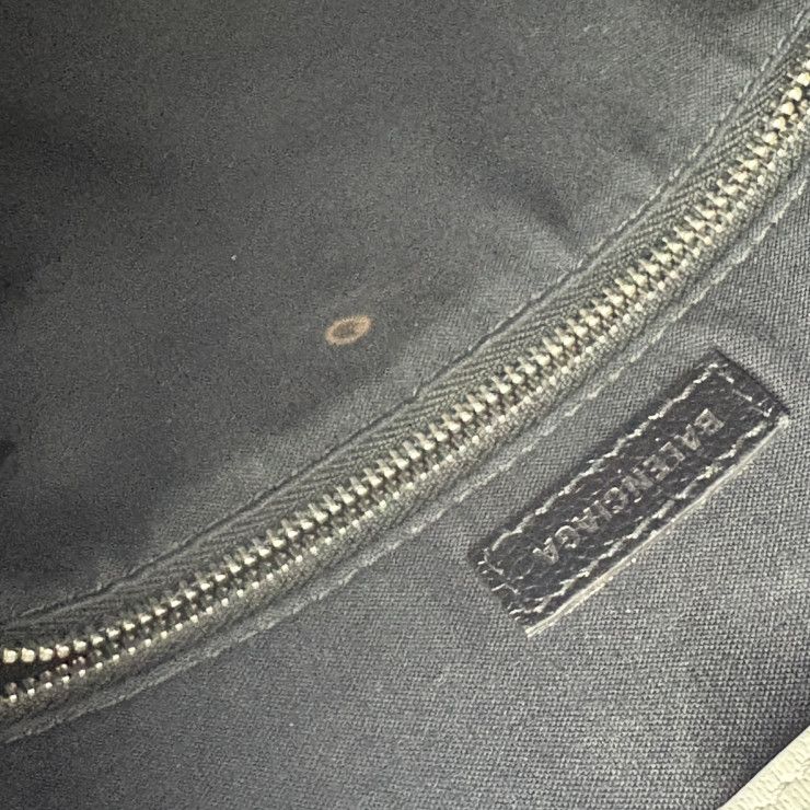 Balenciaga Handbag Gray Leather Shopping Tote — view 8