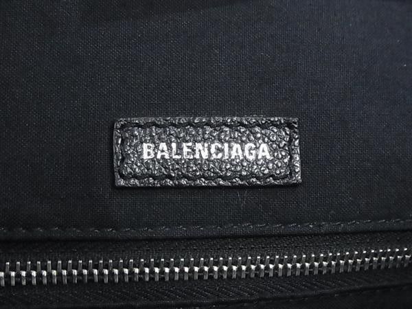 Balenciaga Handbag Gray Leather Shopping Tote — view 6