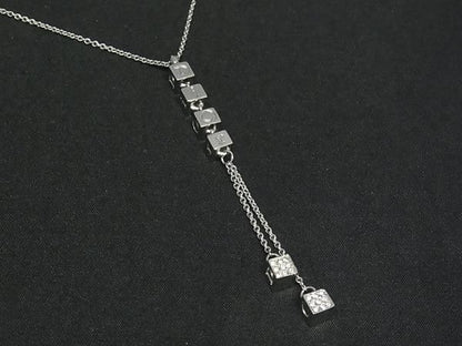 Dior Necklace Silver Metal — view 2