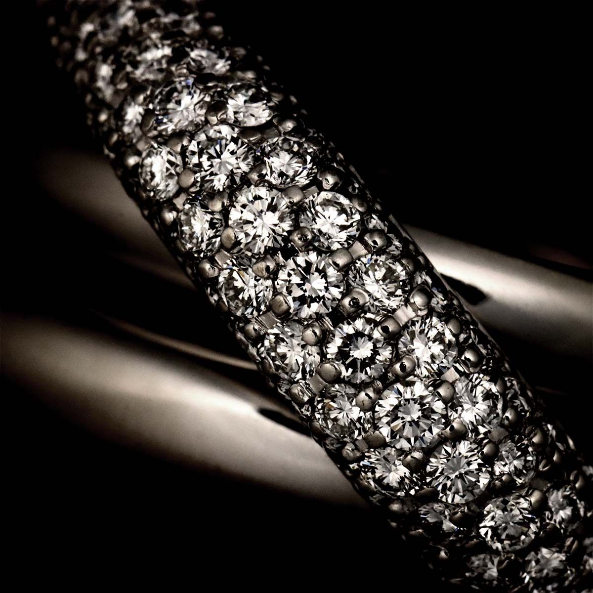 Celine Ring Diamond Pt Platinum — view 6