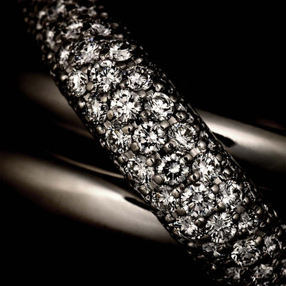 Celine Ring Diamond Pt Platinum — view 6