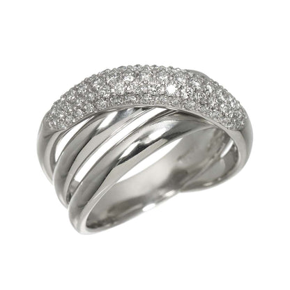 Celine Ring Diamond Pt Platinum — view 5