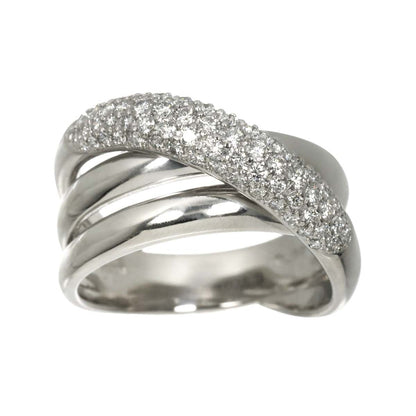 Celine Ring Diamond Pt Platinum — view 2