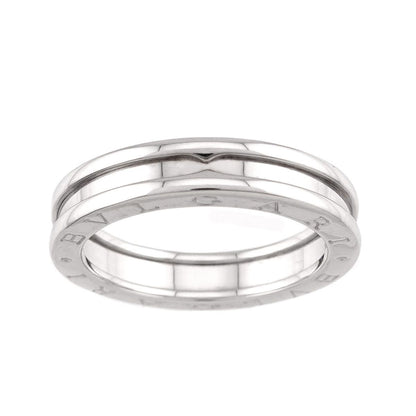Bvlgari Band 60 Ring 18k WG White Gold — view 2