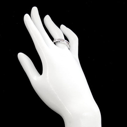 Bvlgari Band 60 Ring 18k WG White Gold — view 6