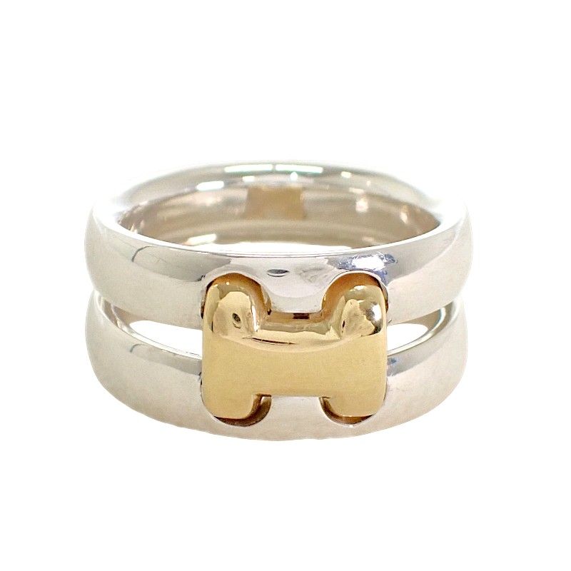 Hermes Olympe Actual Ring 18k Gold 925 Sterling Silver — view 3