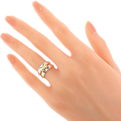 Hermes Olympe Actual Ring 18k Gold 925 Sterling Silver