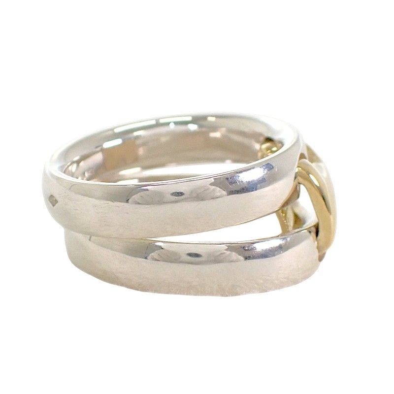 Hermes Olympe Actual Ring 18k Gold 925 Sterling Silver — view 5