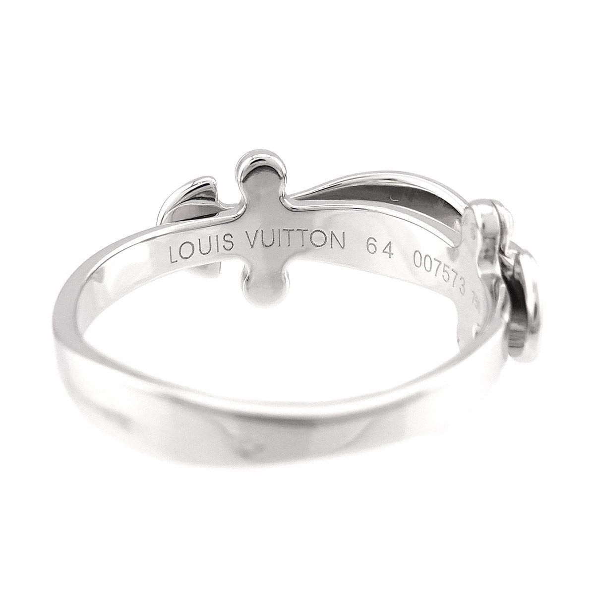 Louis Vuitton Stand by Me 64 Ring 18k WG White Gold 750 — view 3