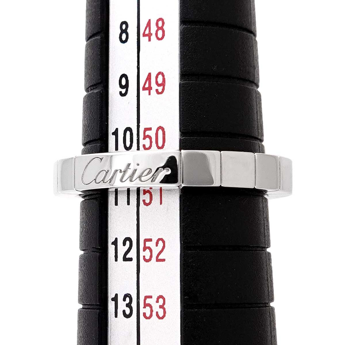 Cartier Laniere 51 Ring 18k WG White Gold 750 — view 5