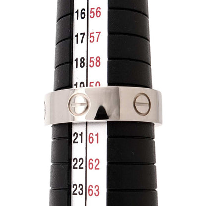 Cartier Love 60 Ring 18k WG White Gold 750 — view 5