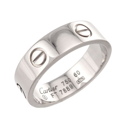 Cartier Love 60 Ring 18k WG White Gold 750 — view 4