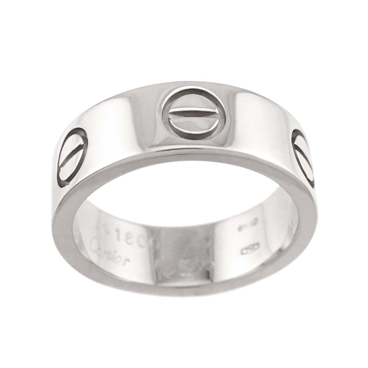 Cartier Love 47 Ring 18k WG White Gold 750 Certificate — view 2