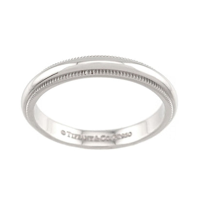 Tiffany & Co Milgray Ring Pt Platinum Together Milgrain — view 2