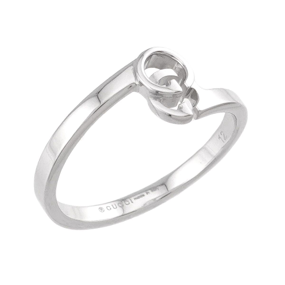 Gucci GG Running Ring 18k WG White Gold — view 6