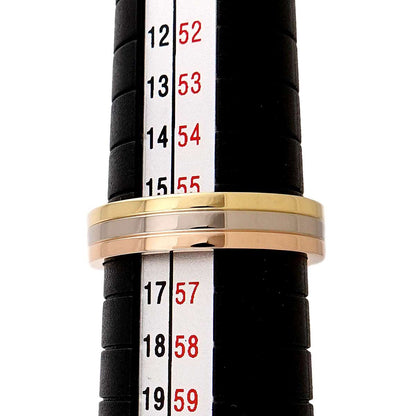 Cartier Vendome 56 Ring 18k YG WG PG Suri Gold 750 — view 6