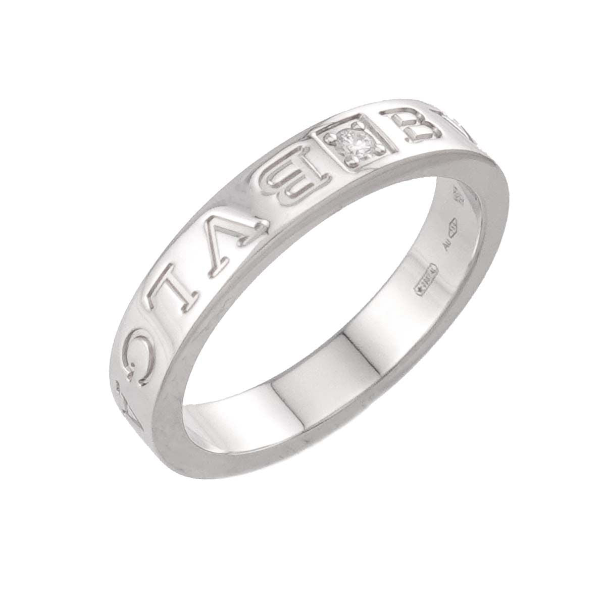 Bvlgari Essential Ring Diamond 18k WG 750 Certificate — view 4