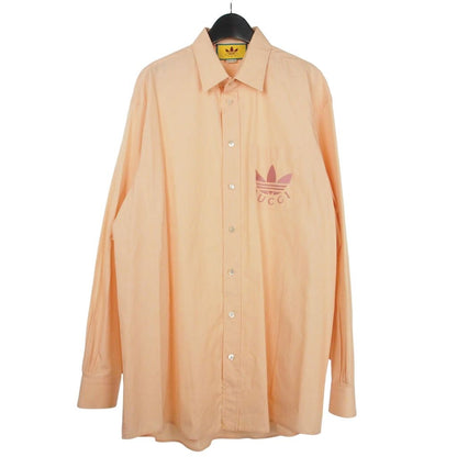 Gucci Adidas Collaboration Philafil L S Long Sleeve Shirt Oversize Big Silhouett
