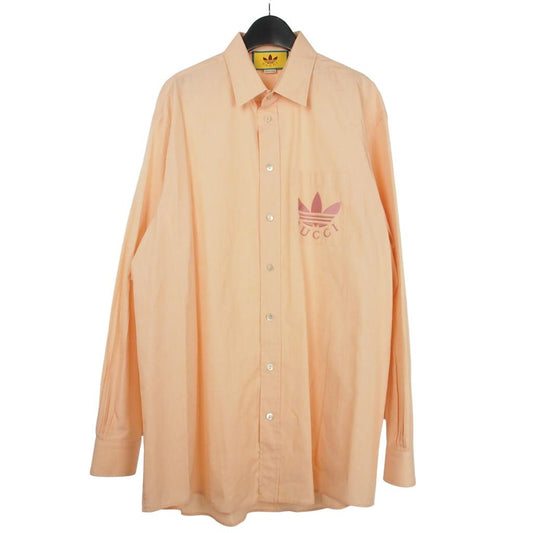 Gucci Adidas Collaboration Philafil L S Long Sleeve Shirt Oversize Big Silhouett