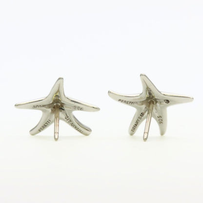 Tiffany & Co Earrings Star Fish 925 Sterling Silver Elsa Peretti Starfish — view 3