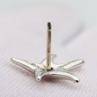 Tiffany & Co Earrings Star Fish 925 Sterling Silver Elsa Peretti Starfish — view 6