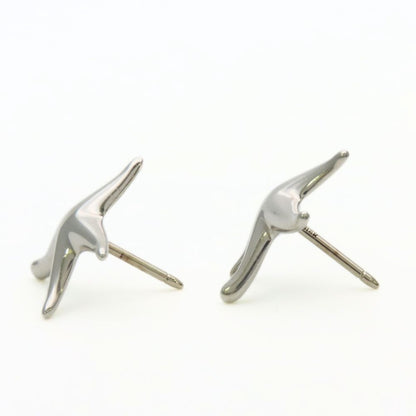 Tiffany & Co Earrings Star Fish 925 Sterling Silver Elsa Peretti Starfish — view 2