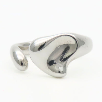 Tiffany & Co Ring Full Heart 925 Sterling Silver Elsa Peretti — view 2