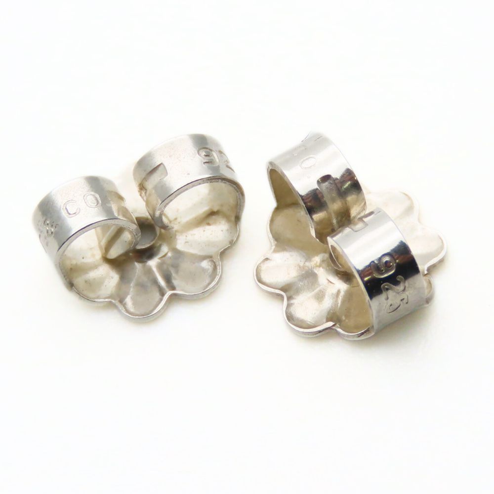 Tiffany & Co Earrings Bean 925 Sterling Silver Elsa Peretti — view 8