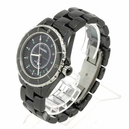 Chanel Watch Emerald Date Black Ceramic Automatic Winding — view 2