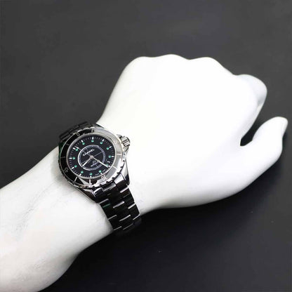 Chanel Watch Emerald Date Black Ceramic Automatic Winding — view 3