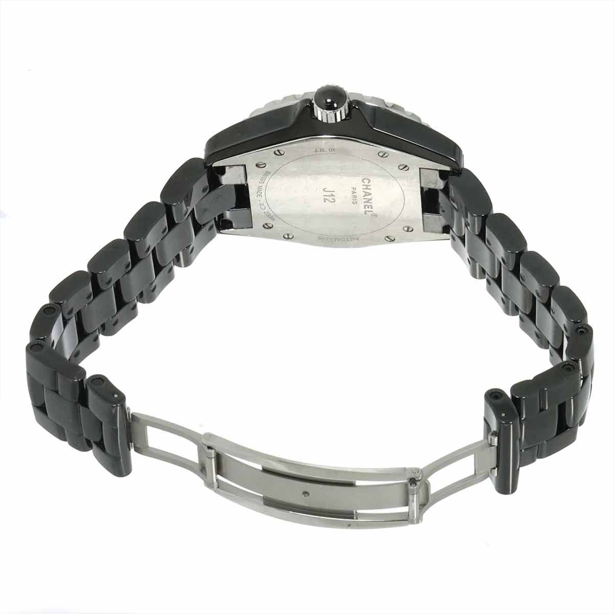 Chanel Watch Emerald Date Black Ceramic Automatic Winding — view 4
