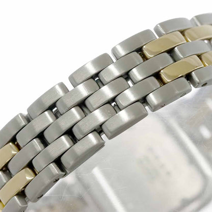 Cartier Panthere 2 Row Date Boys Watch Ivory YG Quartz — view 6