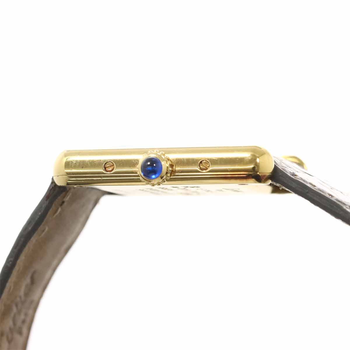 Cartier Must Tank SM Vermeil Vintage Watch Ivory Quartz — view 5