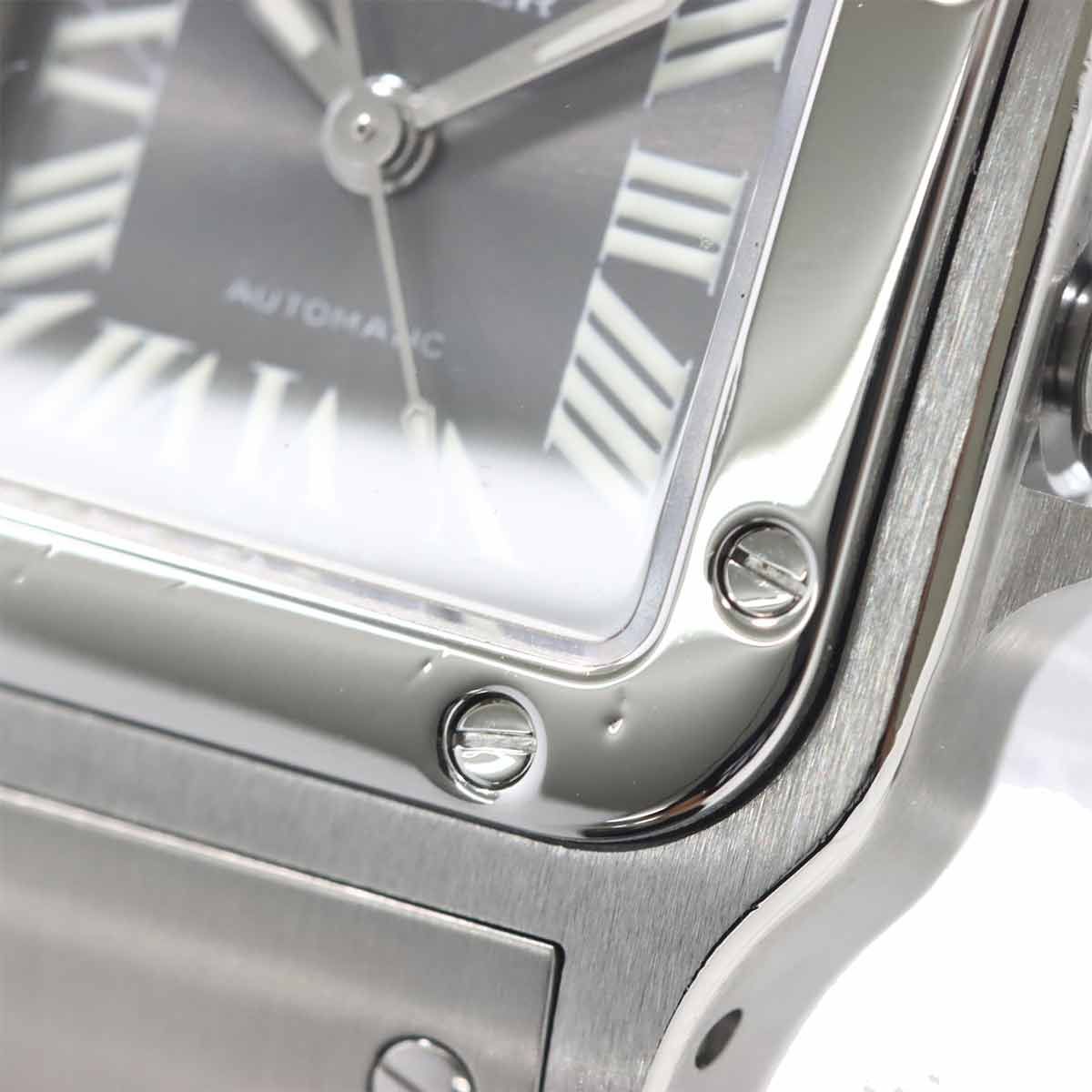 Cartier Santos Galbe SM Watch Asia Limited Gray Automatic Winding — view 7