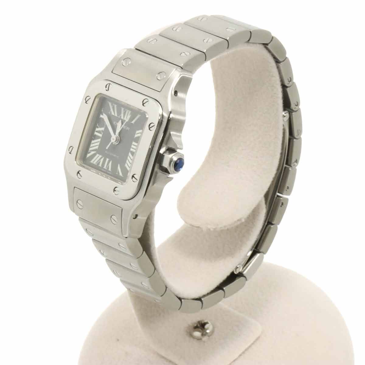 Cartier Santos Galbe SM Watch Asia Limited Gray Automatic Winding — view 2