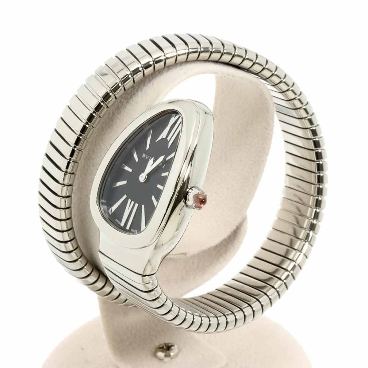 Bvlgari Serpenti Watch Black Quartz — view 3