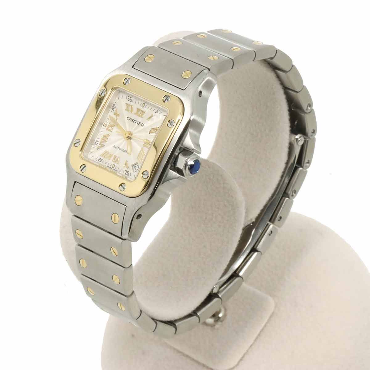 Cartier Santos Galbee SM Anniversary Limited Watch Date YG Automatic Winding — view 2